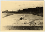 View of a mass grave pictured after the liberation of Bergen-Belsen.