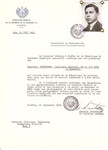 Unauthorized Salvadoran citizenship certificate issued to Ladislaus Adalbert Hohenberg (b.