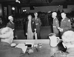 Ilse Koch is sentenced to life in prison by Brigadier General Emil C.