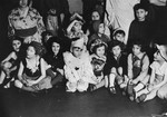 Children from the AHAWAH orphanage attend a Purim carnival.