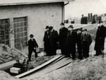 Slovak Jews relocate the tombstones and coffins from the old Jewish cemetery to new Orthodox cemetery farther from the city center to make way for a tramway tunnel.