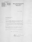 Letter of support for the visa application of Eliezer Kaplan, written by Congressman William I.