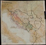 Karte uber Bandenbekampfung.  Concerns partisan activity in Yugoslavia, 1942 Dec.