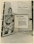 Panel from a 1944 exhibition in London, England, entitled "Germany- the Evidence" showing Julius Streicher.