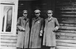 Employees of the labor department of the Kovno ghetto.