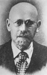 Portrait of Janusz Korczak.