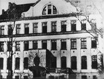 View of the Krochmalna Street orphanage. 

Janusz Korczak's room was in the attic.