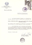 Unauthorized Salvadoran citizenship certificate issued to Lucie (nee Ulmann) Kirsch (b.