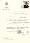 Unauthorized Salvadoran citizenship certificate issued to Leopold Heidingsfeld (b.