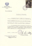 Unauthorized Salvadoran citizenship certificate issued to David Moses Liebermann (b.