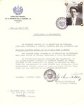 Unauthorized Salvadoran citizenship certificate issued to Karel Gutwirth (b.