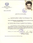 Unauthorized Salvadoran citizenship certificate issued to Antoinette-Berthe-Miriam (Valabregue) Kauffmann-Vogt (b.