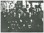 Romanian Jews interned in the Gorony camp in Hungary.