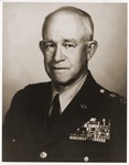 Studio portrait of five-star General Omar N. Bradley.