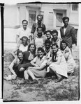 Members of Kibbutz BaHazit in Lido Di Roma.