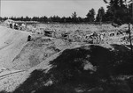 Buchenwald prisoners at forced labor in quarry II.