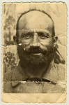 Portrait of Zalman Feigen, a dairy farmer, who perished during the Holocaust.