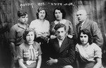 Group portrait of members of the Zionist Labor Front in Kovarskas, Lithuania.