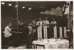 Members of the Siegmund Rodman band perform at the Roof Garden restaurant on Ward Road in Shanghai.