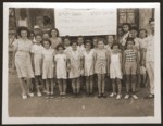 Students and teachers from the Shanghai Beit Yaakov, religious girls' school.