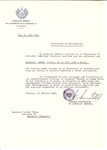 Unauthorized Salvadoran citizenship certificate issued to Isidor Kahan (b.