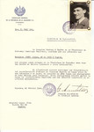 Unauthorized Salvadoran citizenship certificate issued to Lajos Katz (b.