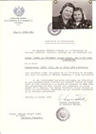Unauthorized Salvadoran citizenship certificate issued to Mingye Margit (nee Steinmetz) Indig (b.