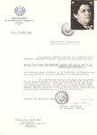 Unauthorized Salvadoran citizenship certificate issued to Szidi (nee Kempfner) Kohn (b.
