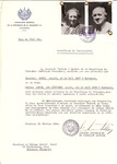 Unauthorized Salvadoran citizenship certificate issued to Arnold Mandl (b.