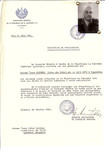 Unauthorized Salvadoran citizenship certificate issued to Irene (nee Balla) Kertesz (b.