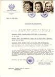 Unauthorized Salvadoran citizenship certificate issued to Joszef Kain (b.