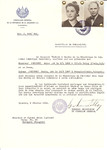 Unauthorized Salvadoran citizenship certificate issued to Anton Jasinski (b.