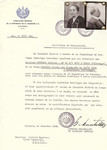 Unauthorized Salvadoran citizenship certificate issued to Isfried Epstein (b.