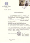 Unauthorized Salvadoran citizenship certificate issued to Freitel Bransdorfer (b.