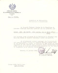 Unauthorized Salvadoran citizenship certificate issued to Adele Marthe (nee Samuel) Aron (b.