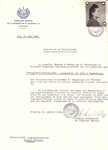Unauthorized Salvadoran citizenship certificate issued to Jolana Bransdorfer (b.
