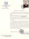 Unauthorized Salvadoran citizenship certificate issued to Rene Zacharie Eudlitz (b.