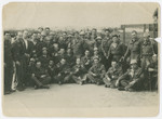 Group portrait of a unit of the Israeli Defence Forces.