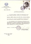 Unauthorized Salvadoran citizenship certificate issued to Arthur Samuel (b.