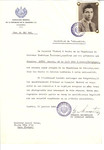 Unauthorized Salvadoran citizenship certificate issued to Marcel Oster (b.