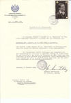 Unauthorized Salvadoran citizenship certificate issued to Alfred Uhr (b.