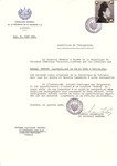 Unauthorized Salvadoran citizenship certificate issued to Lucienne Netter (b.