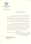 Unauthorized Salvadoran citizenship certificate issued to Malka (nee Blitz) Roitenberg (b.