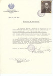 Unauthorized Salvadoran citizenship certificate issued to Mendel Schmerling (b.