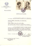 Unauthorized Salvadoran citizenship certificate issued to Pierre Henri Schmoll (b.