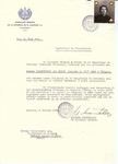 Unauthorized Salvadoran citizenship certificate issued to Lea (nee Elias) Silberstein (b.