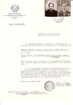 Unauthorized Salvadoran citizenship certificate issued to Salomon Scharf (b.