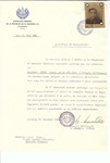 Unauthorized Salvadoran citizenship certificate issued to Josef Stein (b.