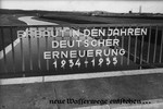 32nd Nazi propaganda slide from Hitler Youth educational material titled "Border Land Upper Silesia."

Erbaut in den Jahren deutscher Erneuerung 1934-1935
//
Built in the years 1934-1935 of German renewal