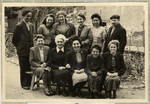 Staff of the OSE home, Poulouzat.